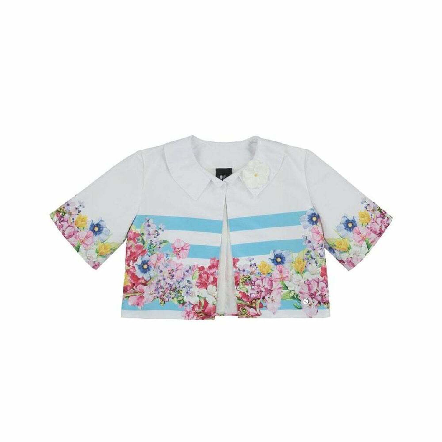 Girls Floral Bolero, 1, hi-res image number null