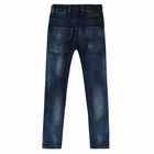 Boys Blue Denim Pants, 1, hi-res