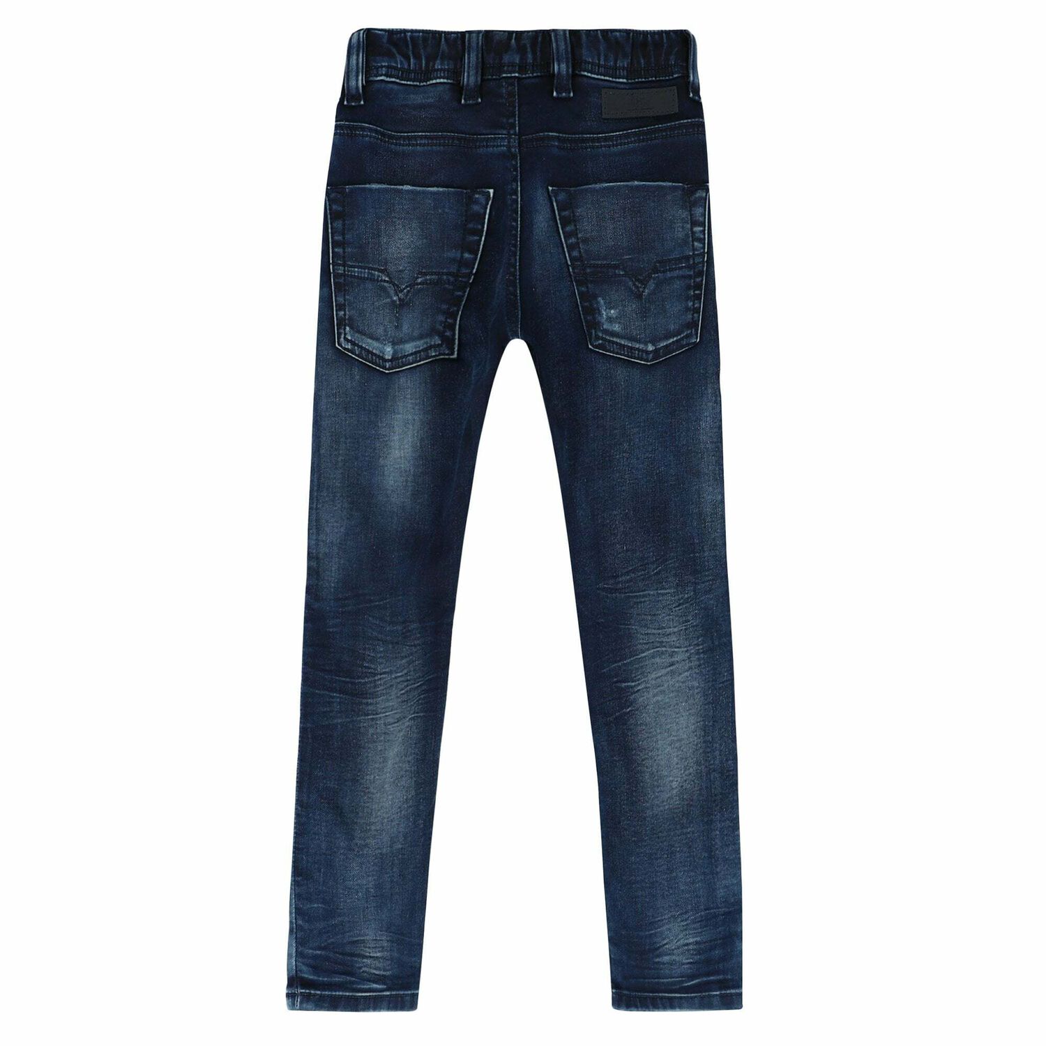 Boys Blue Denim Pants, 1, hi-res