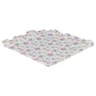 Baby Girls White Azalia Blanket, 1, hi-res