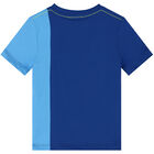 Boys Blue Logo T-Shirt, 1, hi-res
