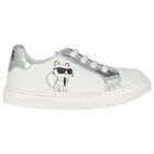 White Ikonik Choupette Trainers , 1, hi-res