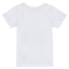 Boys White & Yellow Shorts Set, 1, hi-res