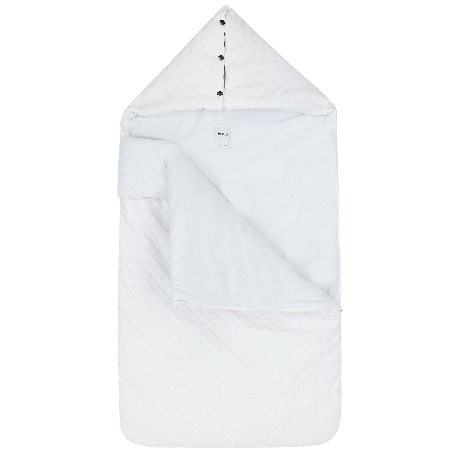 White Logo Baby Nest, 1, hi-res