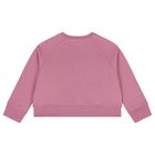 Girls Pink Logo Sweatshirt, 1, hi-res