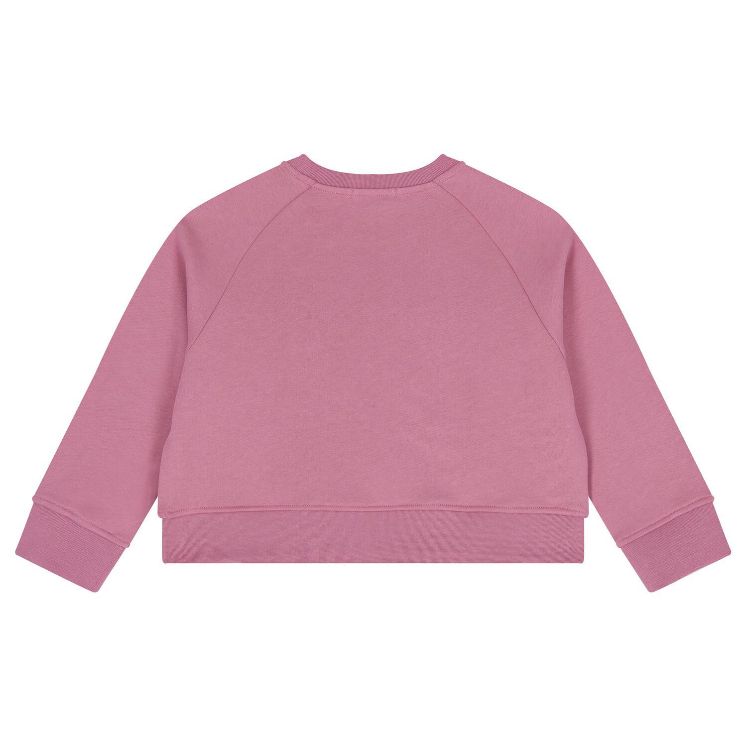 Girls Pink Logo Sweatshirt, 1, hi-res