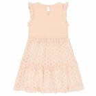 Girls Pink Logo Dress, 1, hi-res