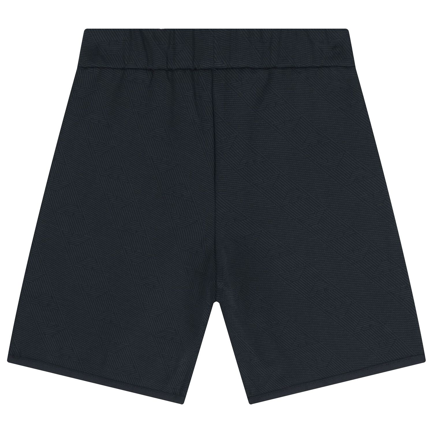 Boys Black Logo Shorts, 2, hi-res