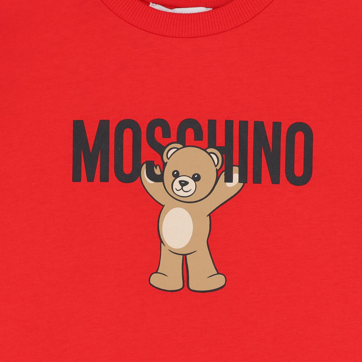 Red Teddy Bear Logo T-Shirt, 3, hi-res