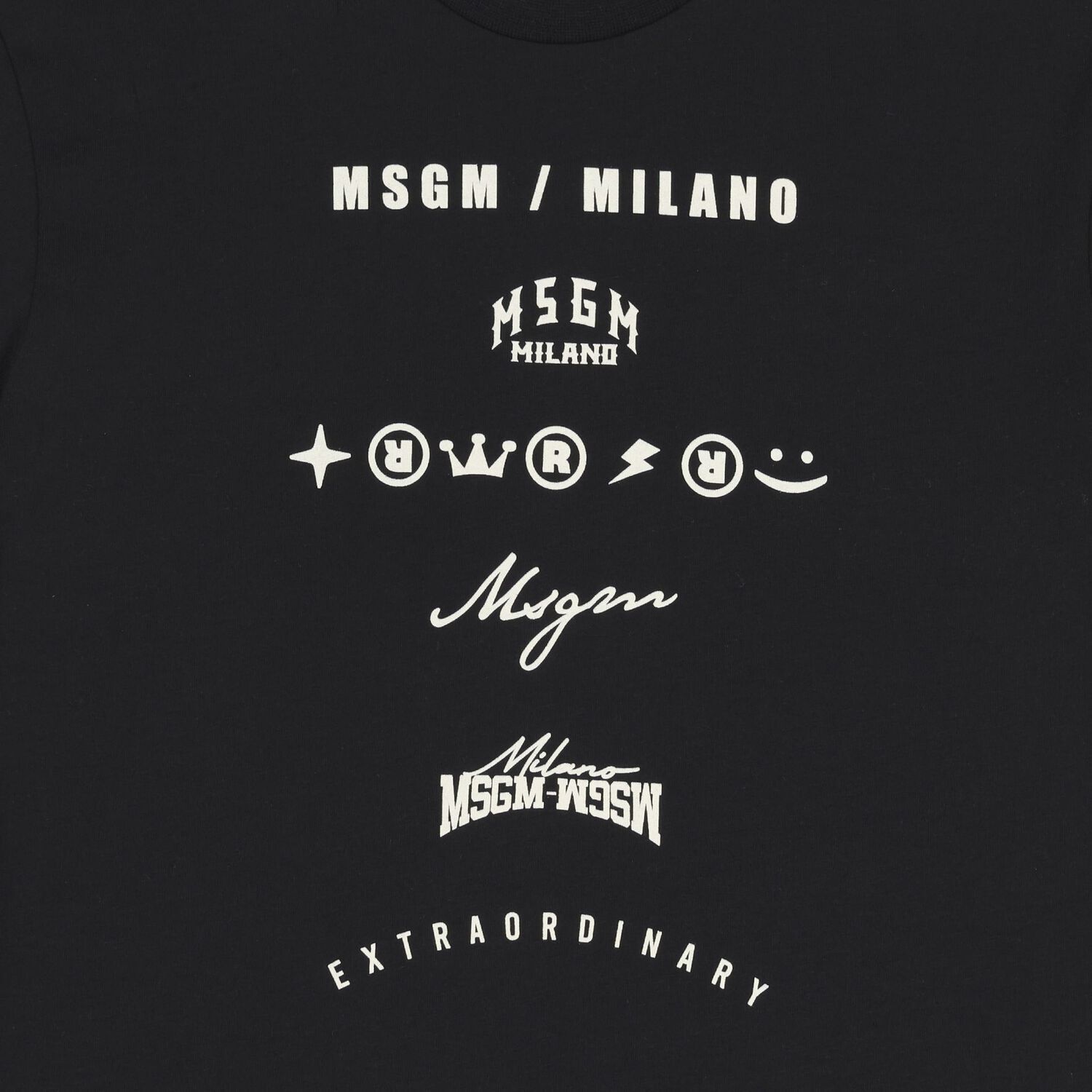 Boys Black Logo T-Shirt, 2, hi-res