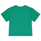 Boys Green Tiger T-Shirt, 1, hi-res