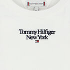 Girls White Logo T-Shirt, 1, hi-res