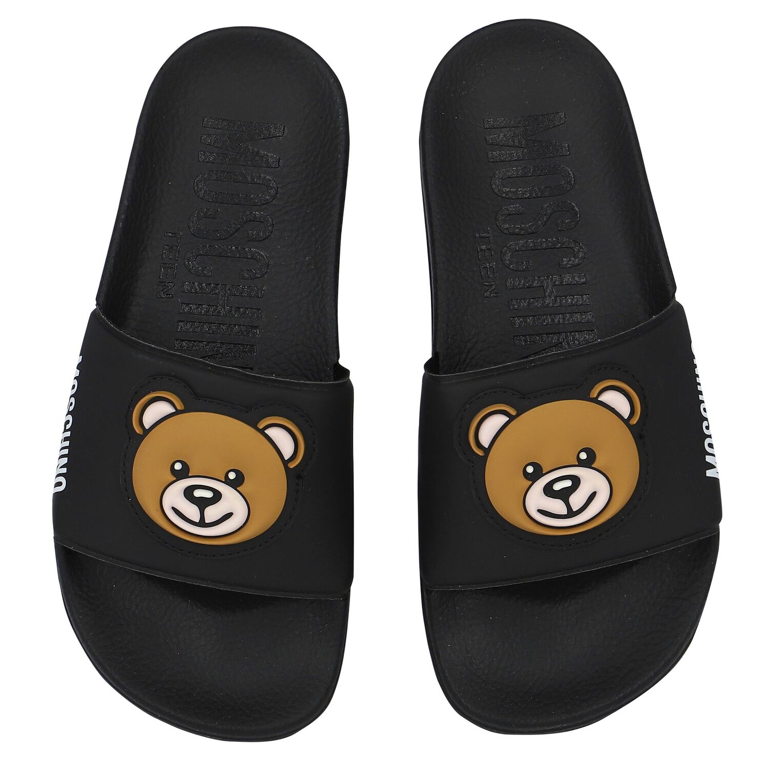 Black Teddy Bear Logo Sliders, 1, hi-res