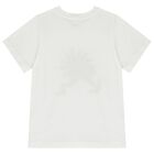 Boys Ivory LogoT-Shirt, 1, hi-res