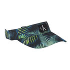 Girls Navy Logo Visor, 2, hi-res