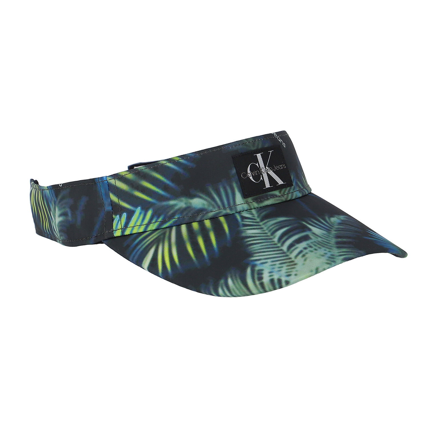 Girls Navy Logo Visor, 2, hi-res