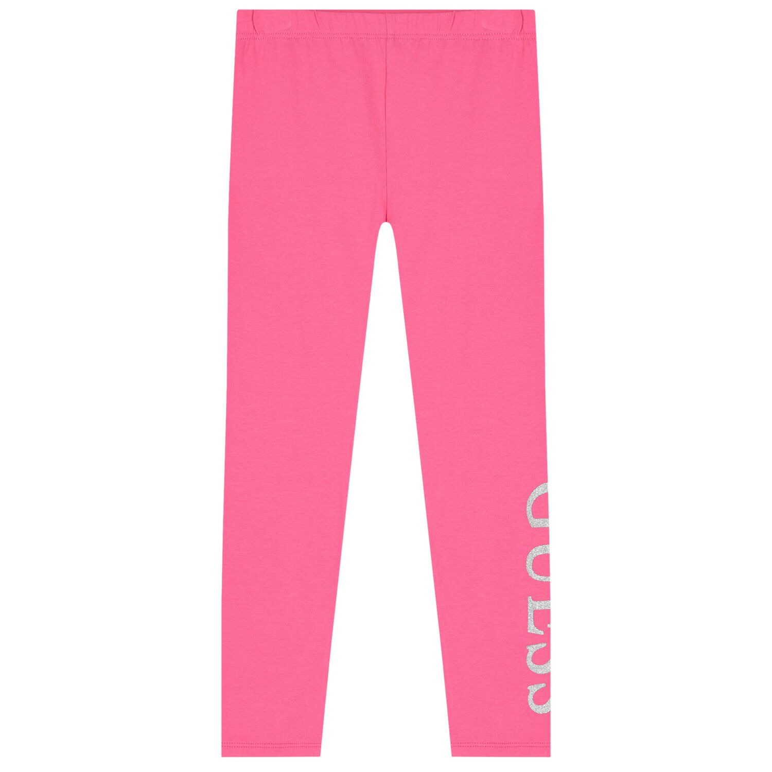 Girls Pink Logo Leggings, 1, hi-res image number null