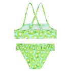 Girls Green Kiwi Bikini, 1, hi-res