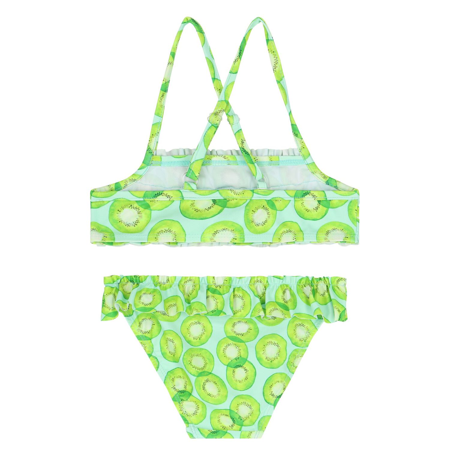 Girls Green Kiwi Bikini, 1, hi-res image number null