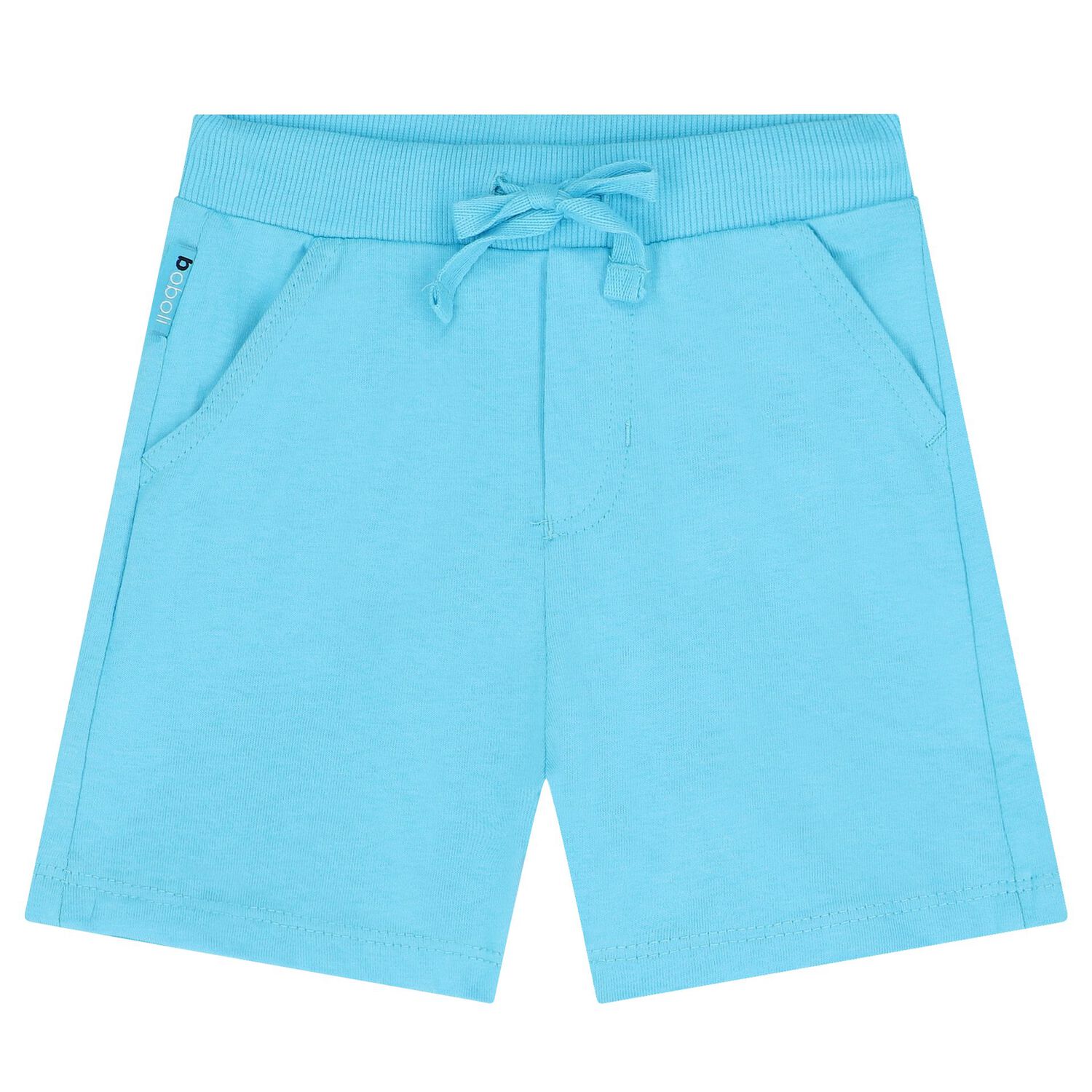 Boys White & Blue Fish Shorts Set, 1, hi-res image number null