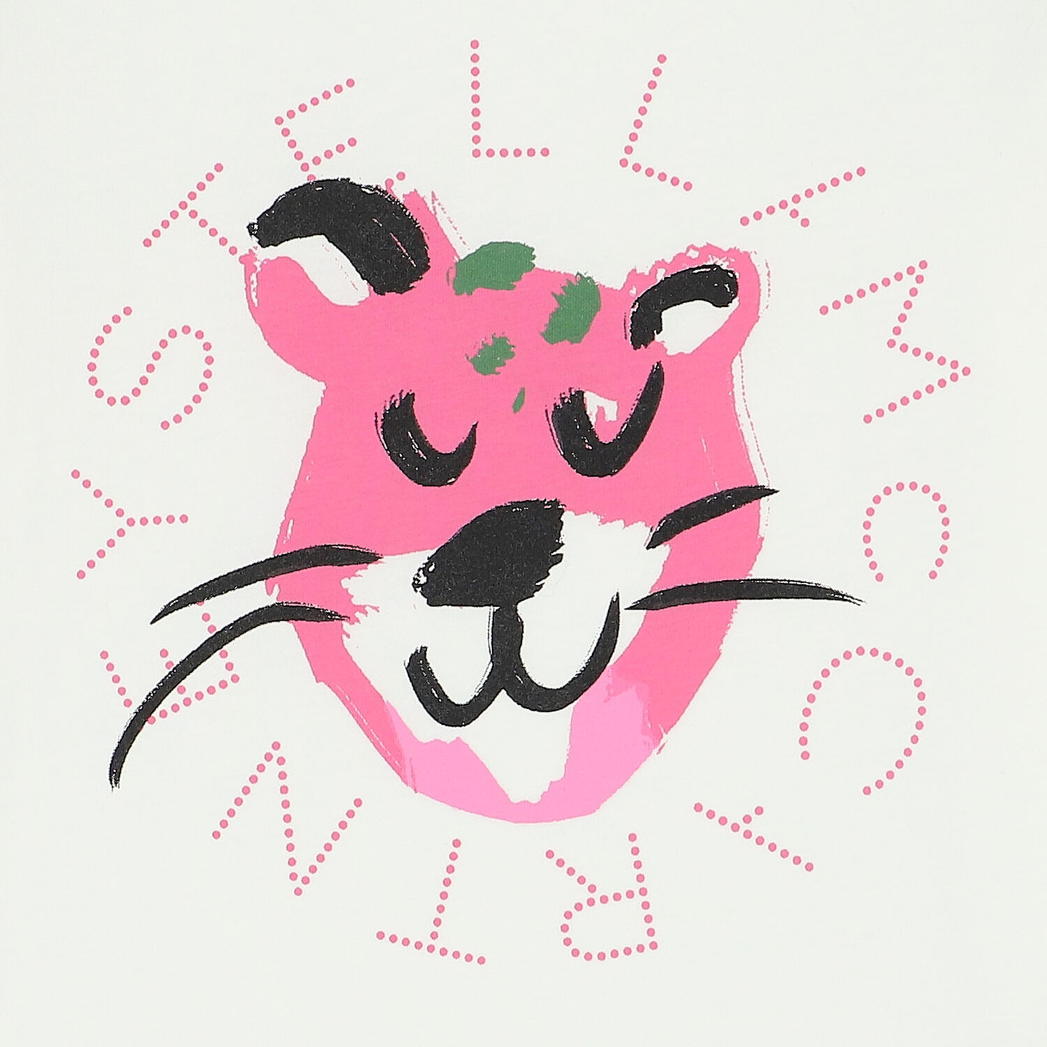 Girls Ivory Leopard T-Shirt, 1, hi-res