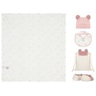 Baby Girls Pink & White Teddy Bear Gift Set, 2, hi-res