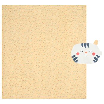 Yellow Baby Swaddle Blanket