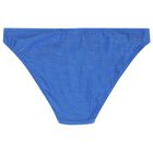 Girls Metallic Blue Bikini, 1, hi-res