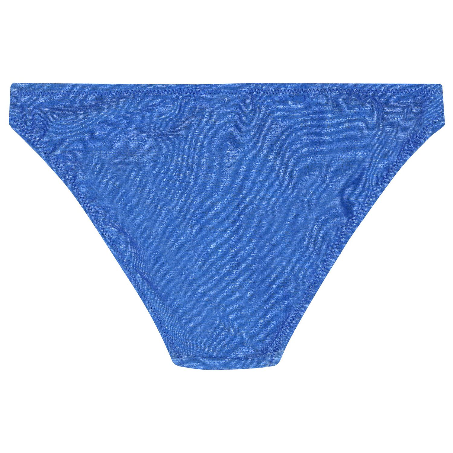 Girls Metallic Blue Bikini, 1, hi-res