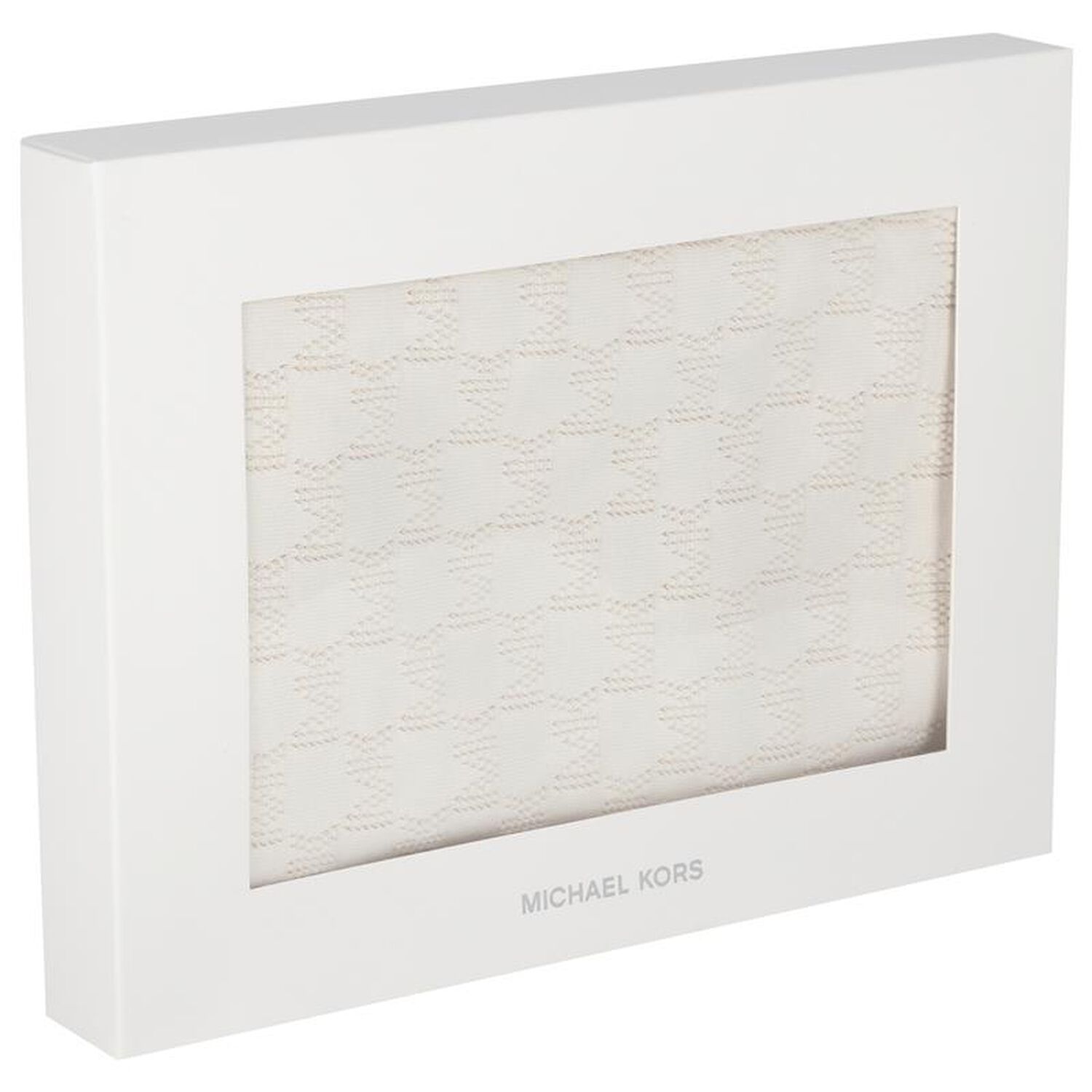 Baby Girls Ivory & Pink Logo Blanket, 1, hi-res