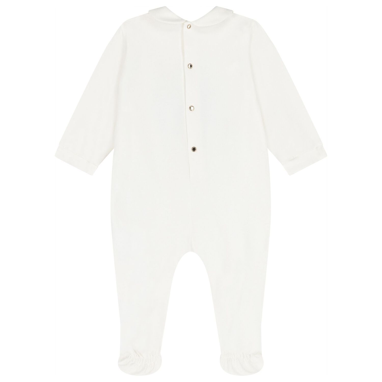 Ivory & Silver Medusa Babygrow, 1, hi-res