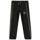 Boys Black Logo Joggers, 1, hi-res