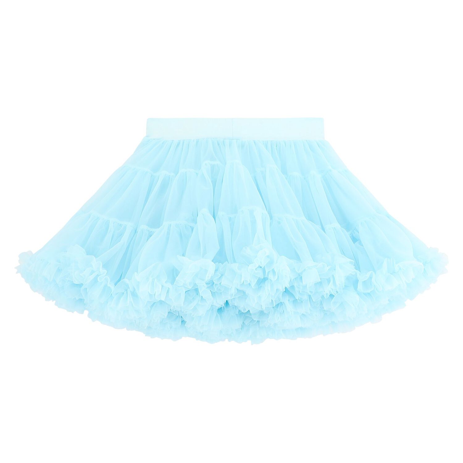 Girls Aqua Tutu Skirt, 9, hi-res
