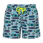 Boys Spearmint Skateboard Swim Short, 1, hi-res