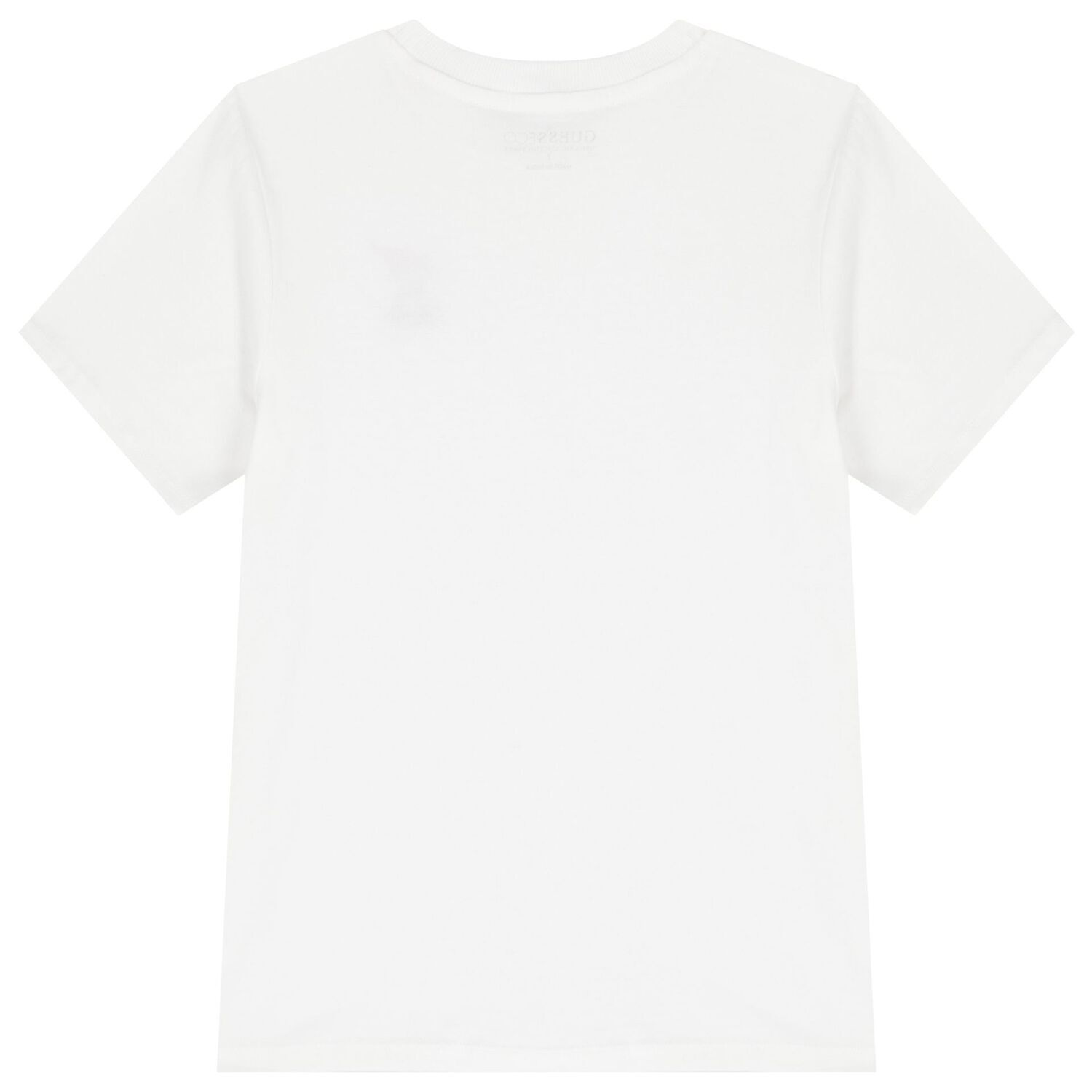 Boys White Teddy Bear Logo T-Shirt, 1, hi-res image number null