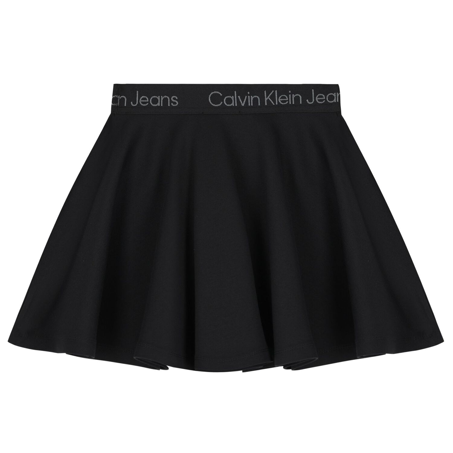 Girls Black Logo Skirt, 1, hi-res image number null