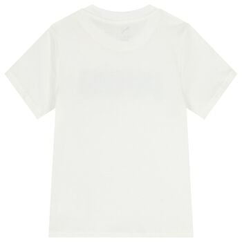 Boys White Logo T-Shirt