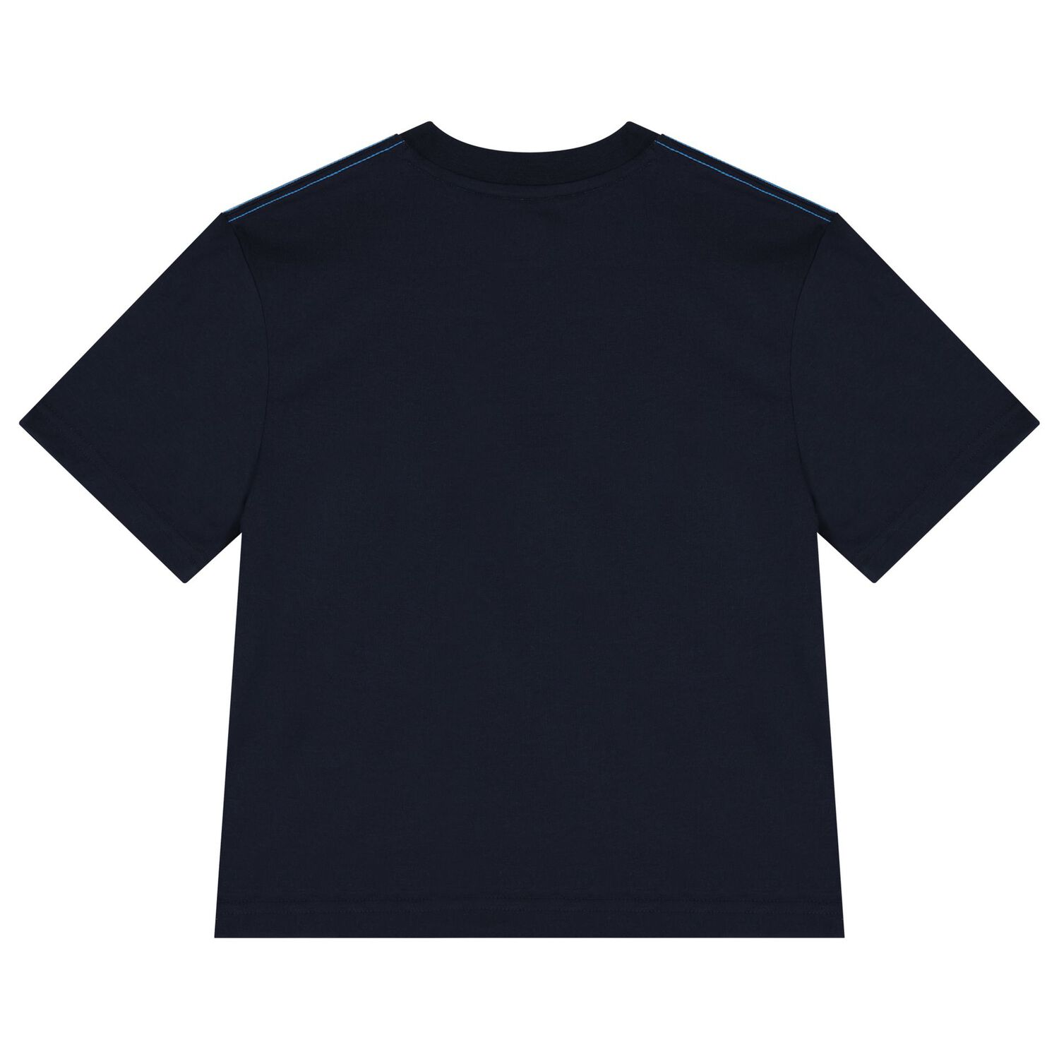 Boys Navy Blue Logo T-Shirt, 2, hi-res