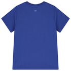 Boys Blue Dog Logo T-Shirt , 1, hi-res