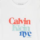 Girls White Logo T-Shirt, 2, hi-res