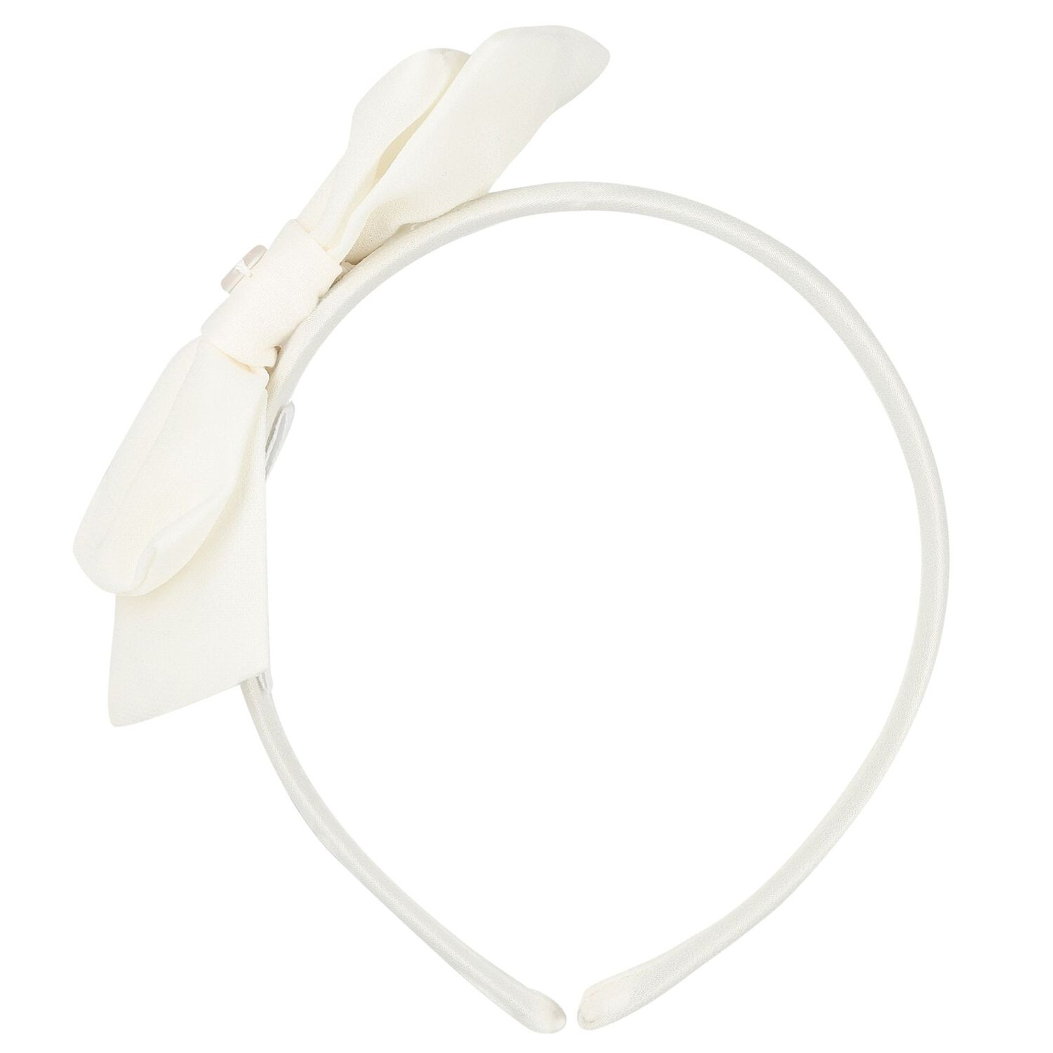 Girls Ivory Chiffon Headband, 1, hi-res image number null