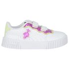 Younger Girls White & Pink Trolls Carina 2.0 Trainers, 1, hi-res