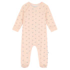 Baby Girls Pink Logo Babygrow, 2, hi-res