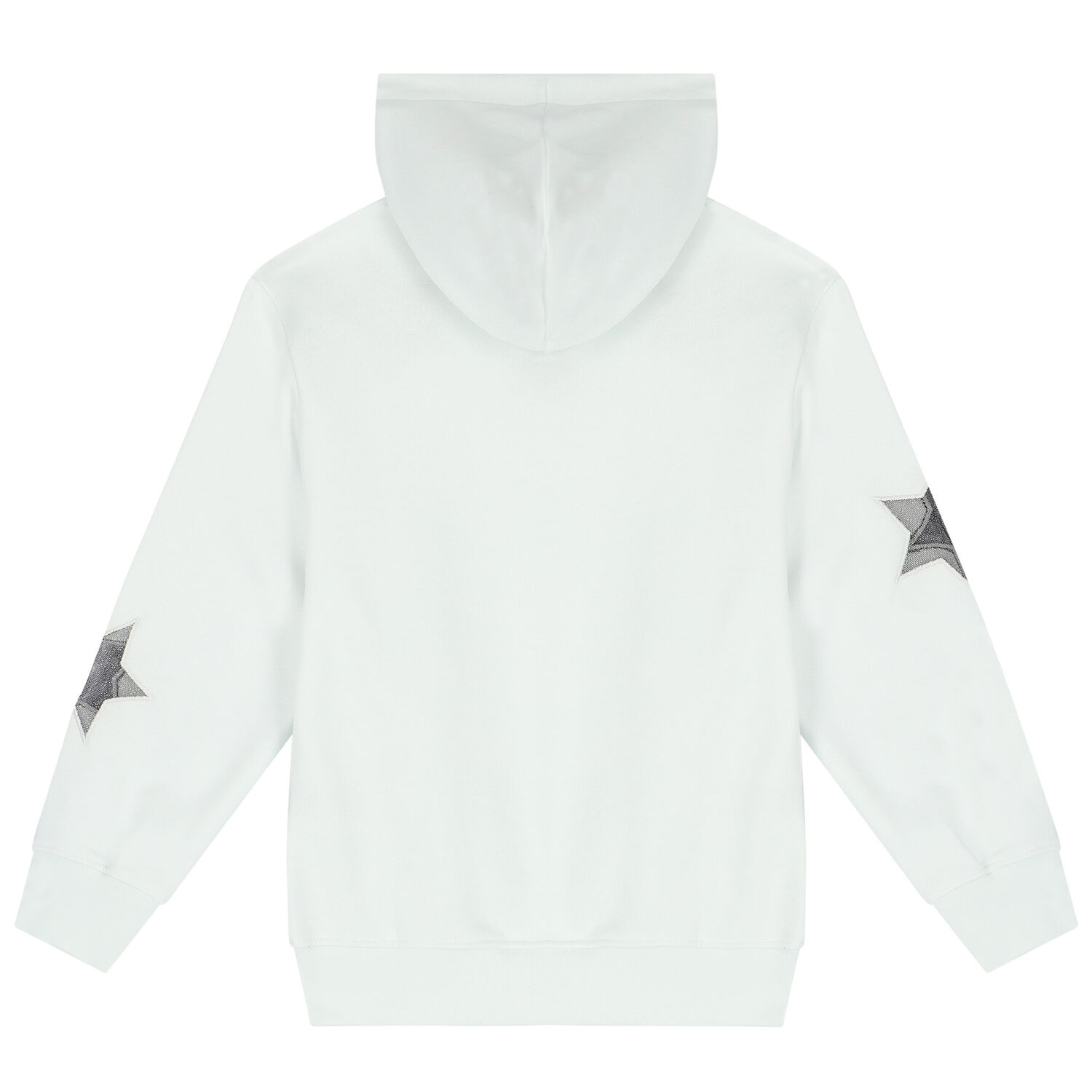 Girls White Logo Hooded Top, 1, hi-res image number null