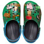 Black & Green Minecraft Classic Clogs Sandals, 1, hi-res
