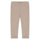 Younger Girls Pink & Beige Leggings Set, 1, hi-res