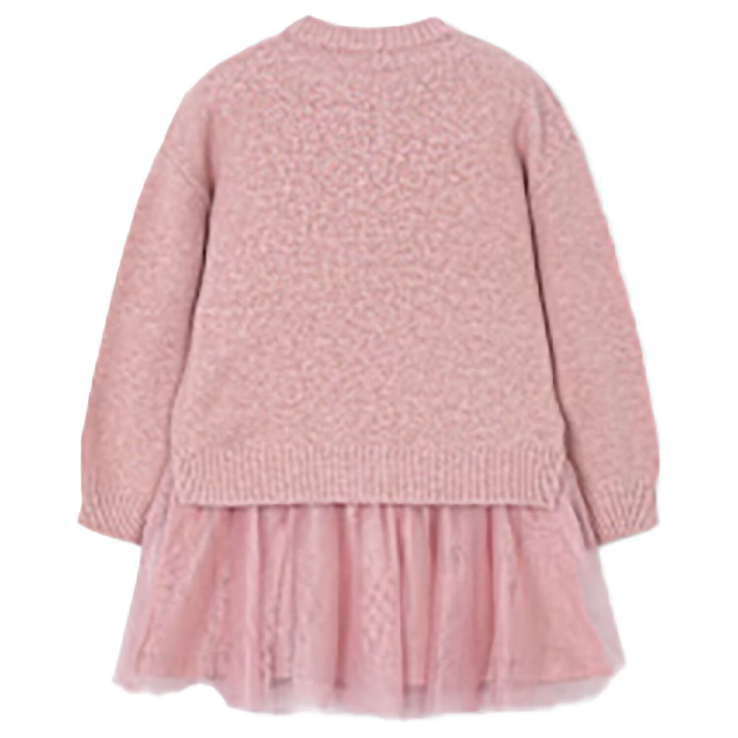 Girls Pink Tulle Dress Set, 1, hi-res image number null