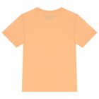 Boys Orange Logo T-Shirt, 1, hi-res