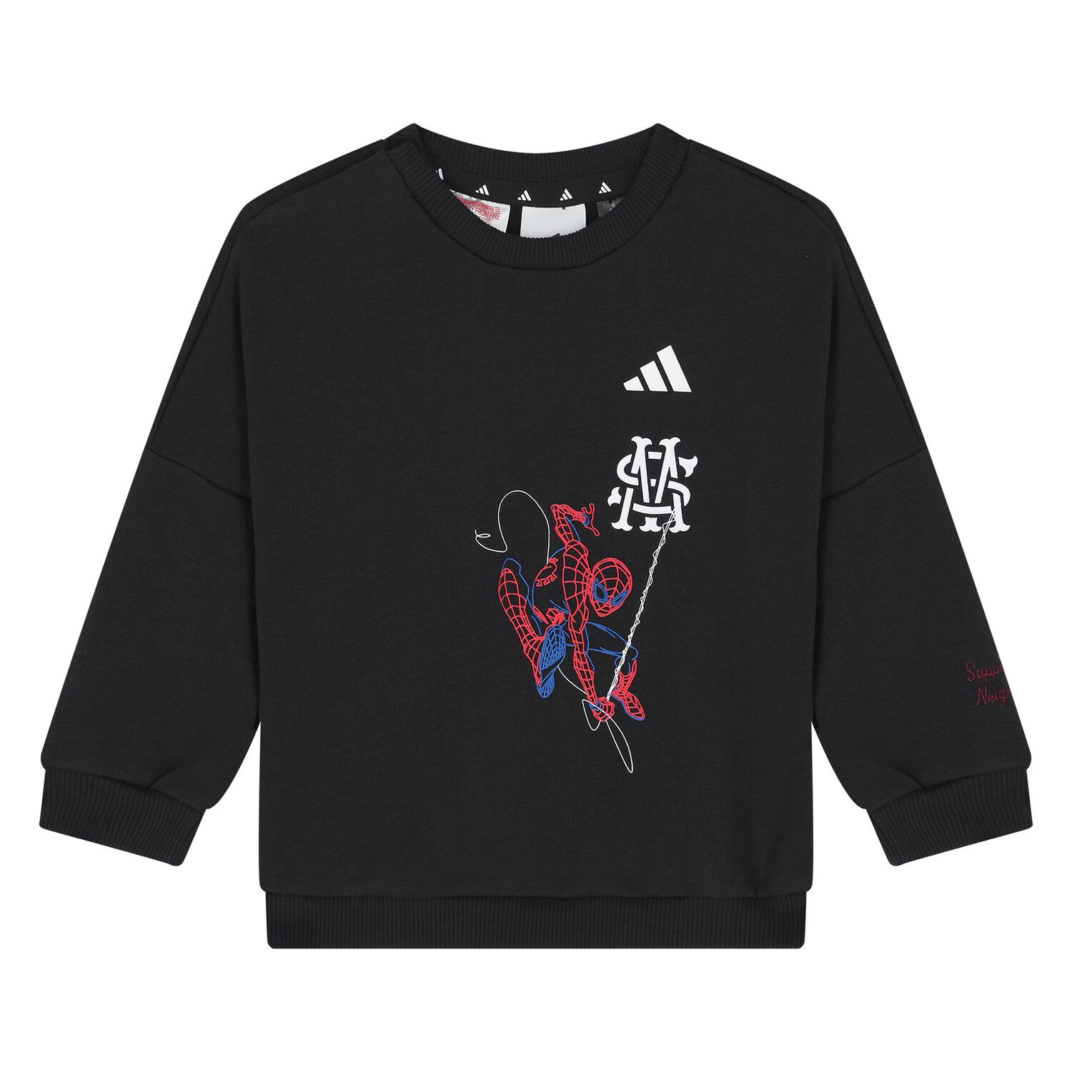 Younger Boys Black & Burgandy Spider-Man Marvel Tracksuit, 1, hi-res