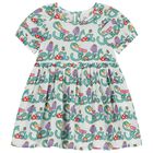 Younger Ivory & Green Logo Dress Set, 1, hi-res